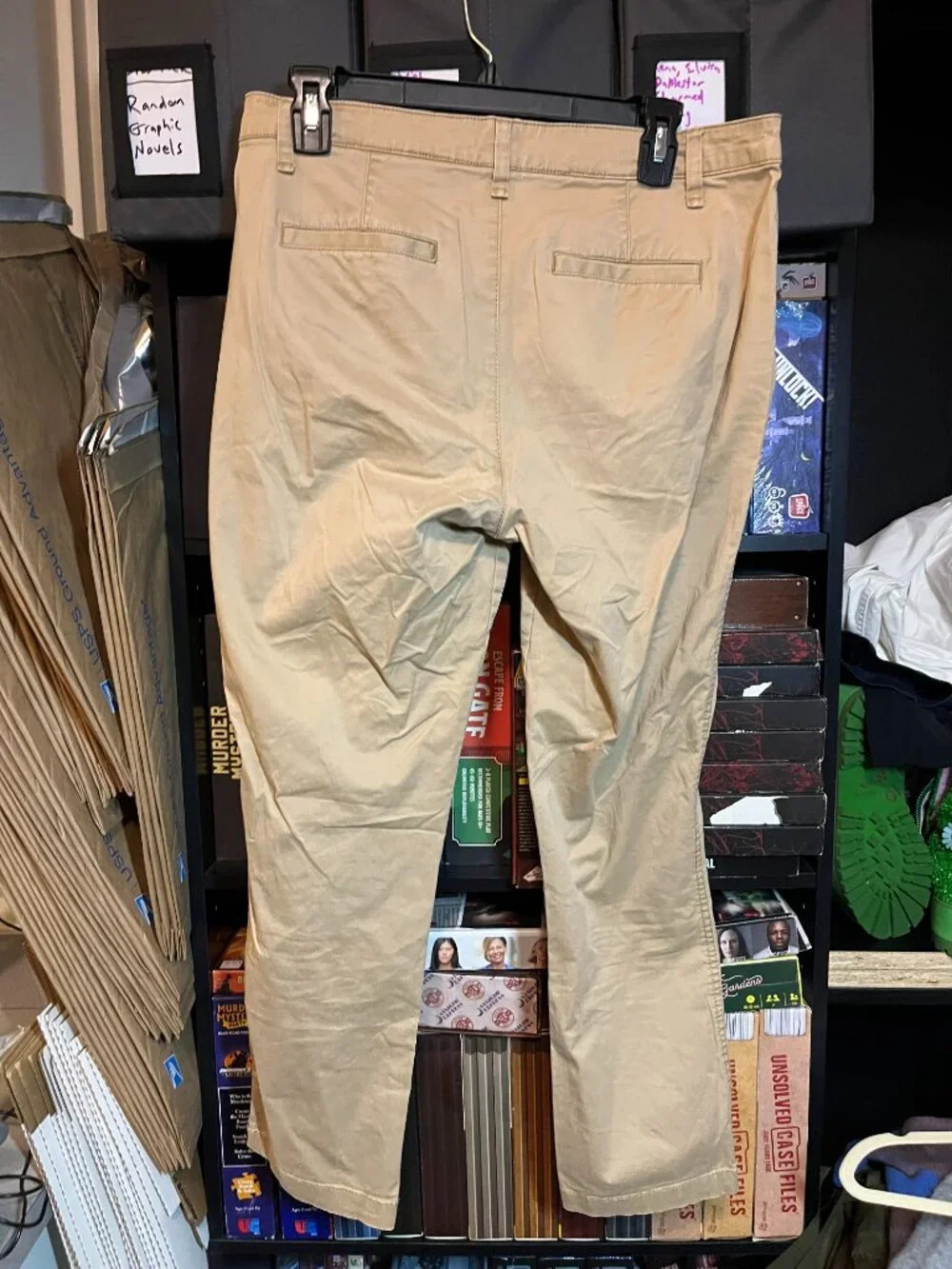 GAP Girlfriend Khaki Pants Size 8